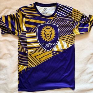 Orlando City Soccer  MLS Jersey Kids Size XL women’s XS